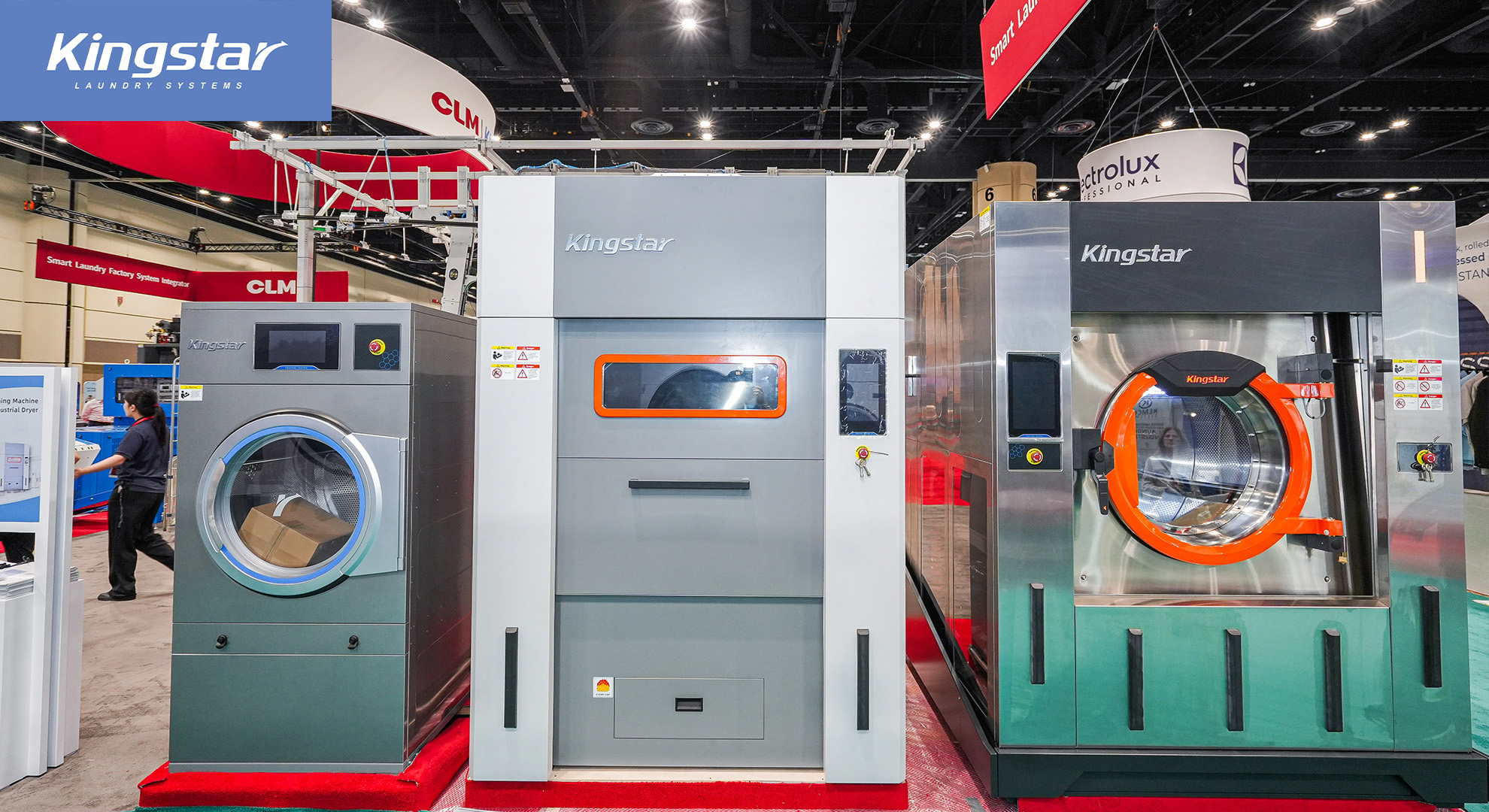 El Equipo de Lavanderé de Kingstar ilumina El Eppectáculo Limpio 2025 Con Tecnología Innovadora